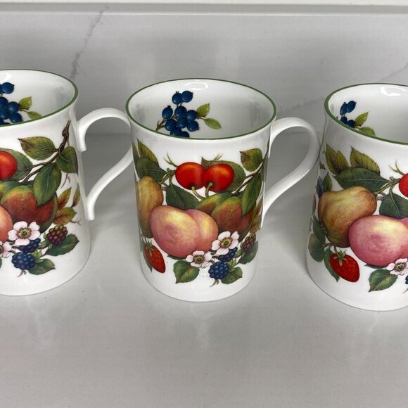 Crown Trent China Harvest Mugs Set of 3 - Picture 3 of 6